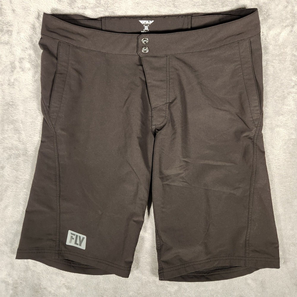 Fly Racing Mountain Bike Shorts Mens 36 Brown Excellent MTB Cycling Trail